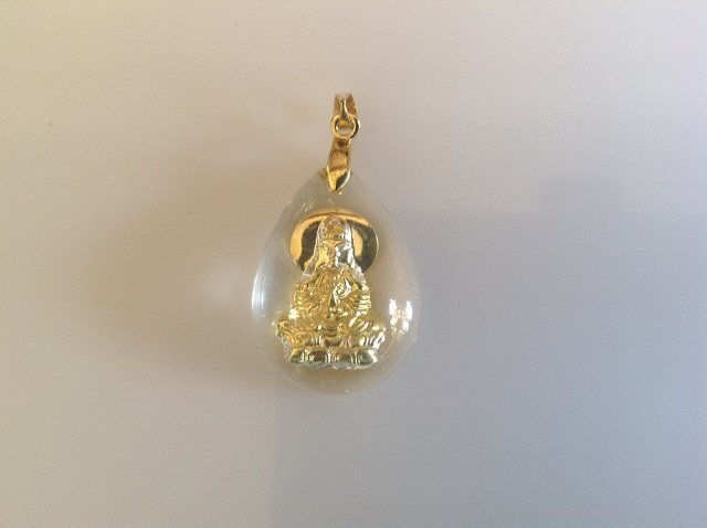 Pendentif buddha doré Pendentif buddha doré